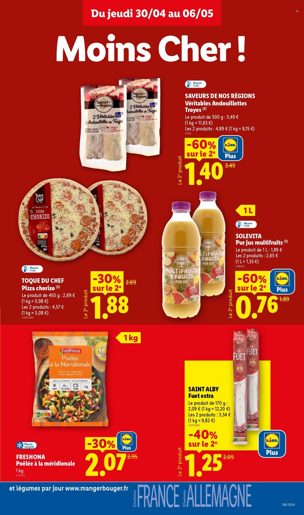 Catalogue LIDL - Les promos de la semaine (2026-04-30 - 2026-05-06)