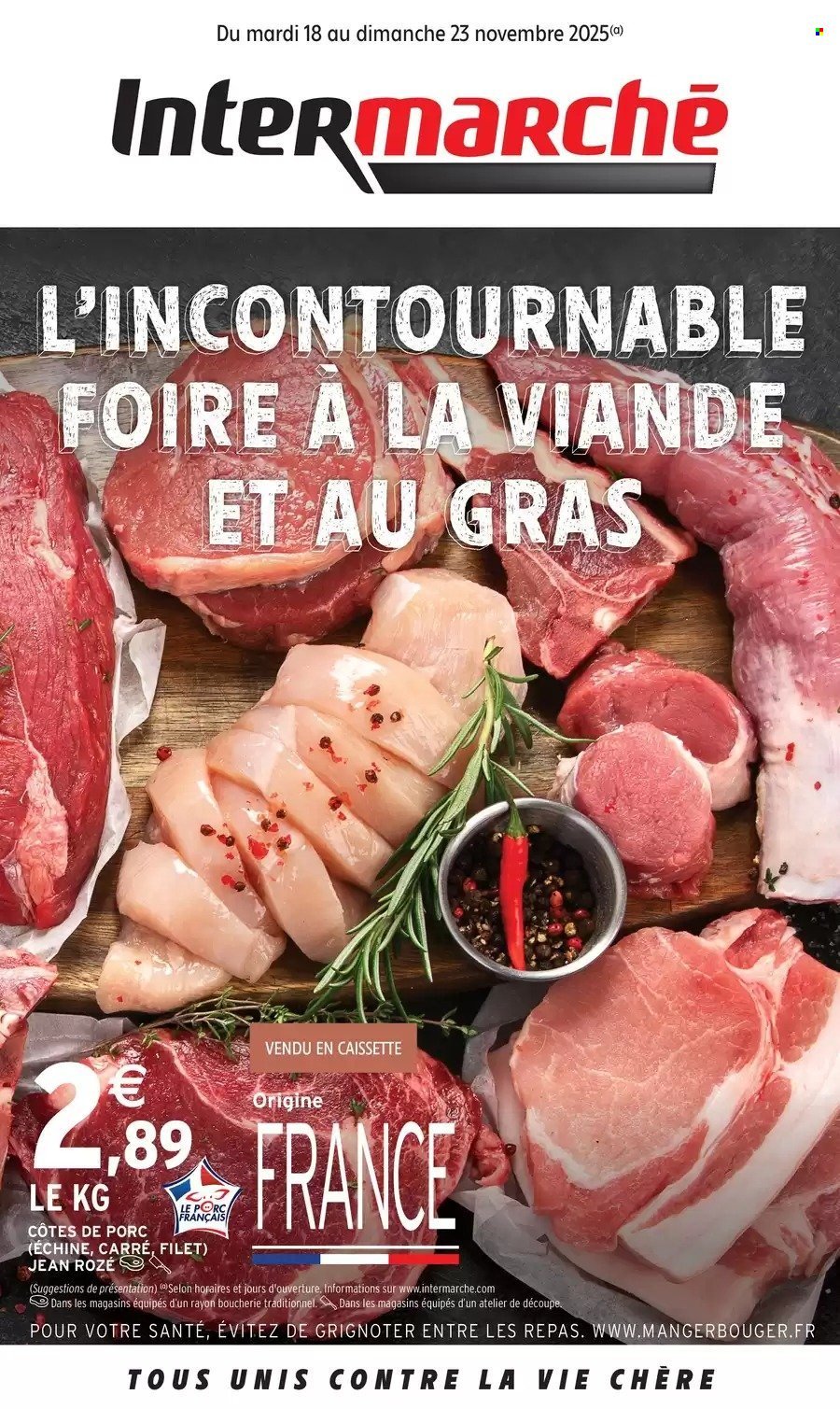 Catalogue INTERMARCHÉ - FOIRE A LA VIANDE/FOIRE AU GRAS