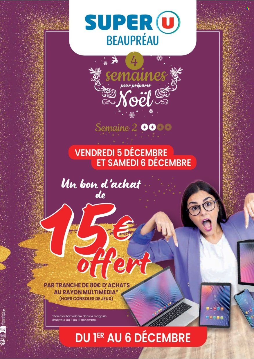 Catalogue SUPER U - 4 semaines pour préparer Noël - Semaine 2