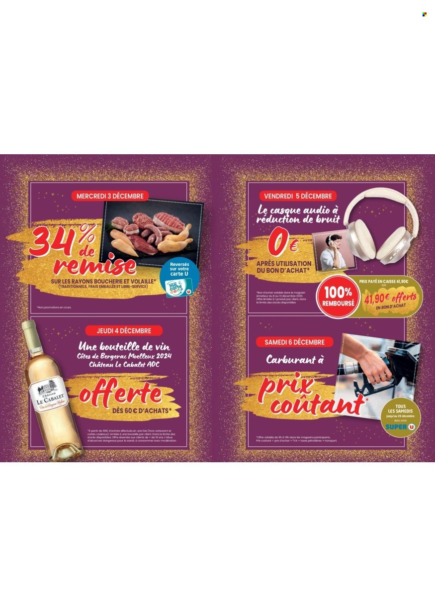 Catalogue SUPER U - 4 semaines pour préparer Noël - Semaine 2