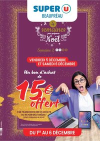 Catalogue SUPER U - 4 semaines pour préparer Noël - Semaine 2