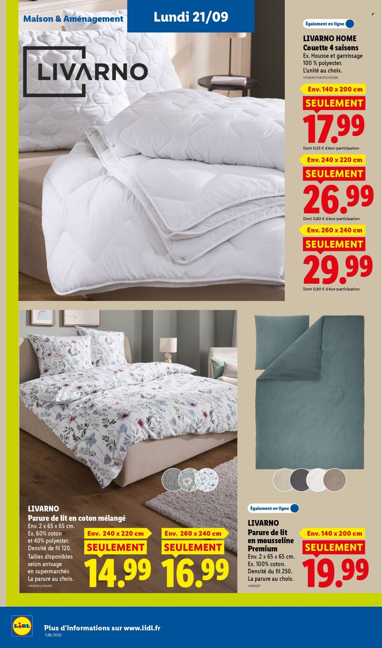 Catalogue LIDL - Les promos de la semaine