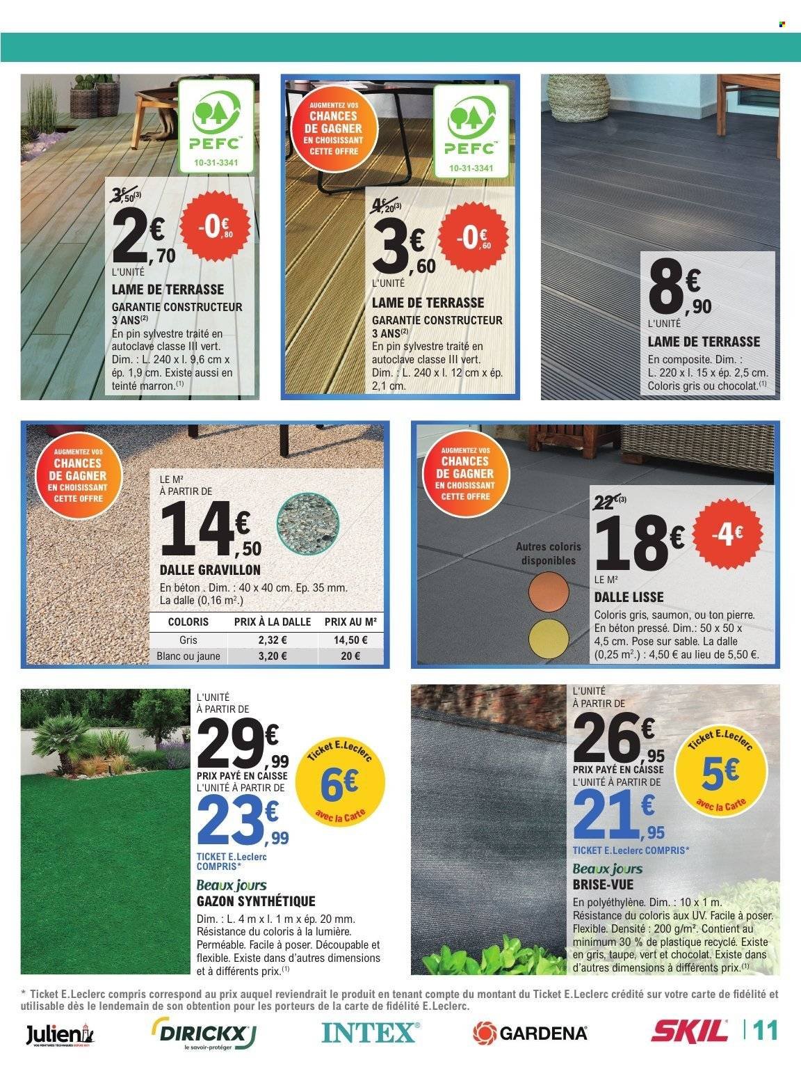 Catalogue E.LECLERC - TRAFIC BRICO - GRAND JEU