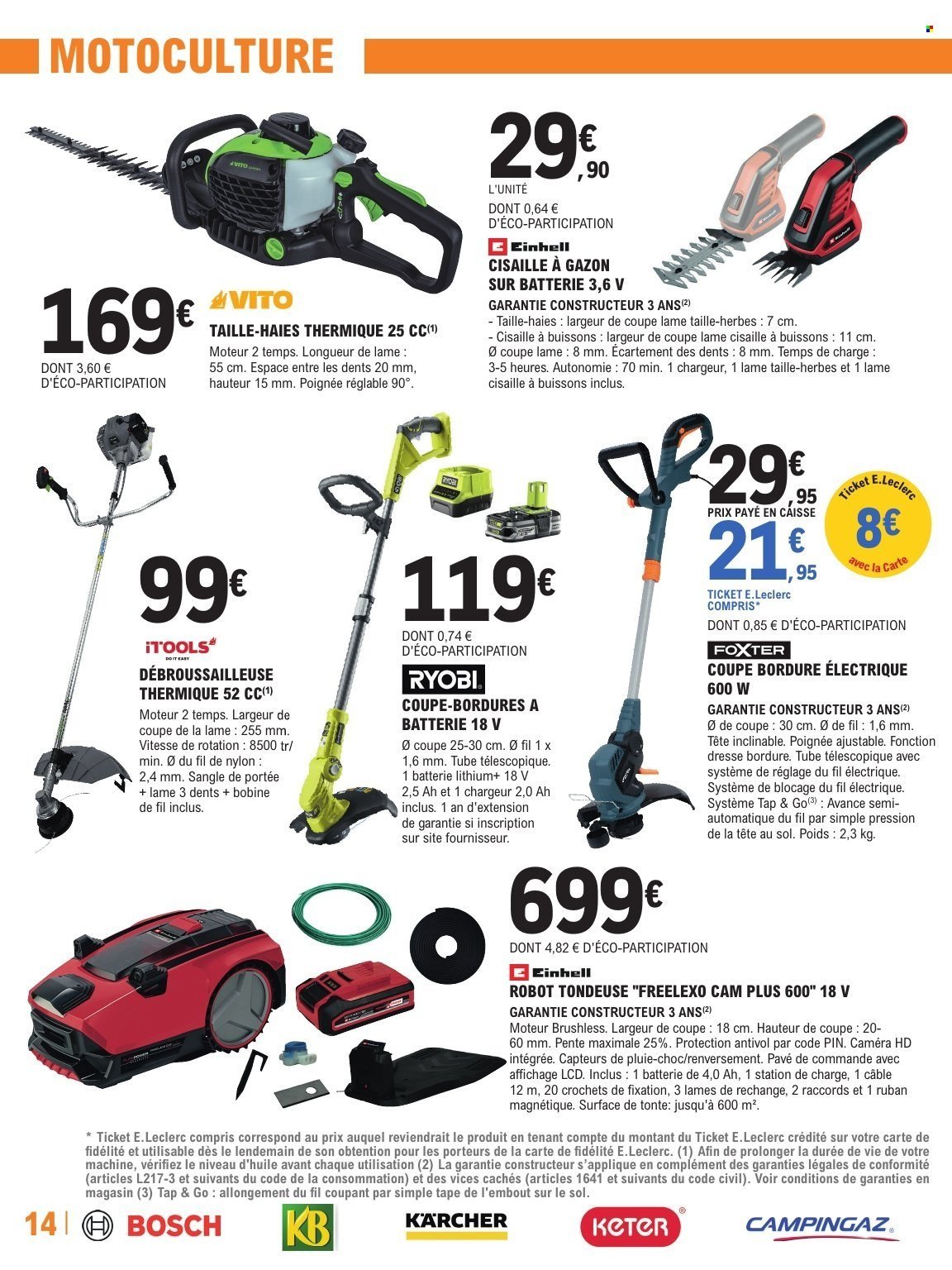 Catalogue E.LECLERC - TRAFIC BRICO - GRAND JEU