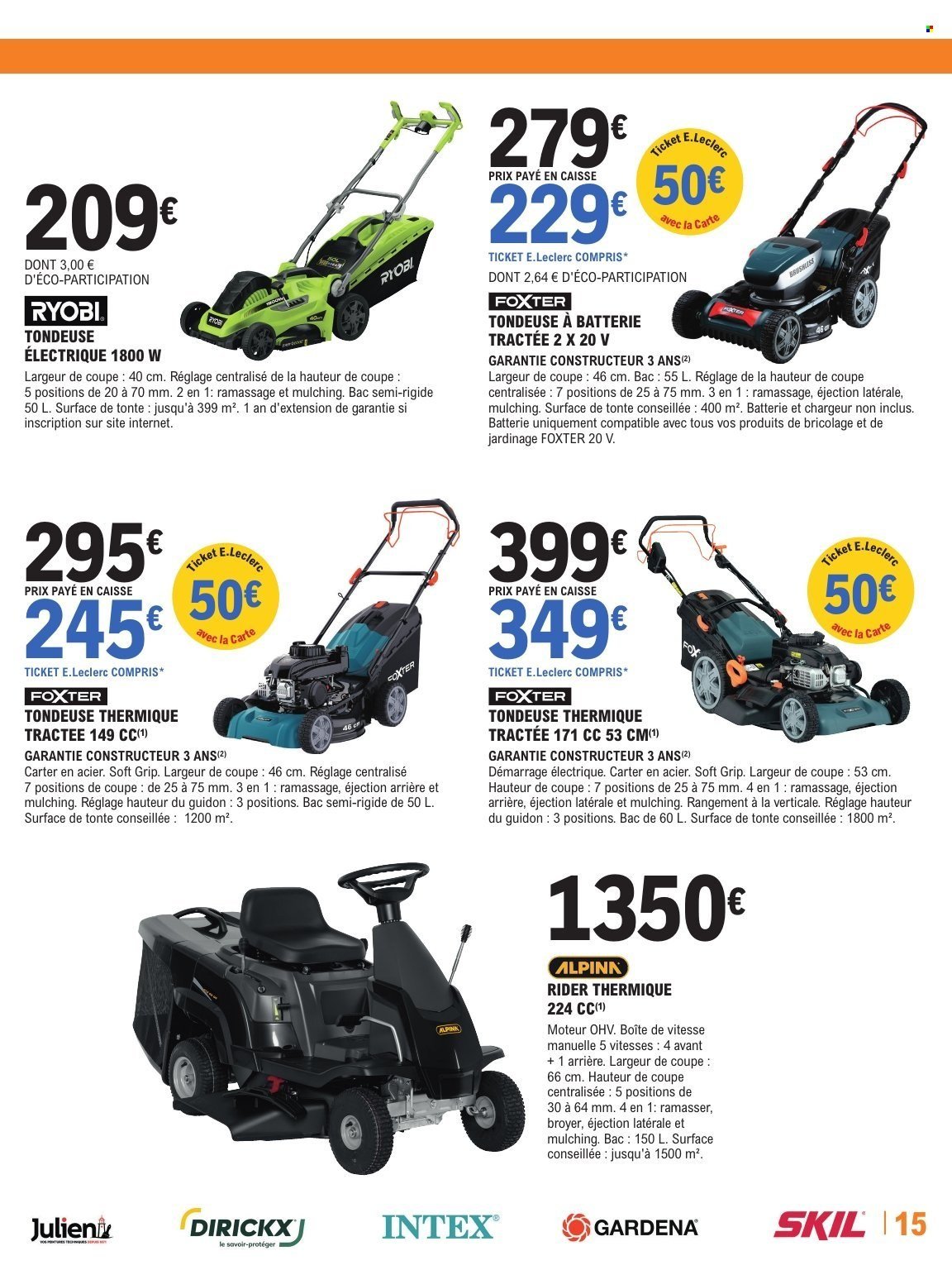 Catalogue E.LECLERC - TRAFIC BRICO - GRAND JEU