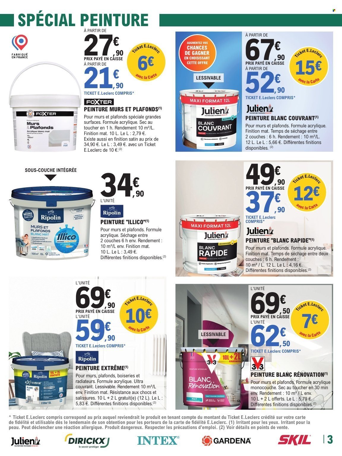 Catalogue E.LECLERC - TRAFIC BRICO - GRAND JEU