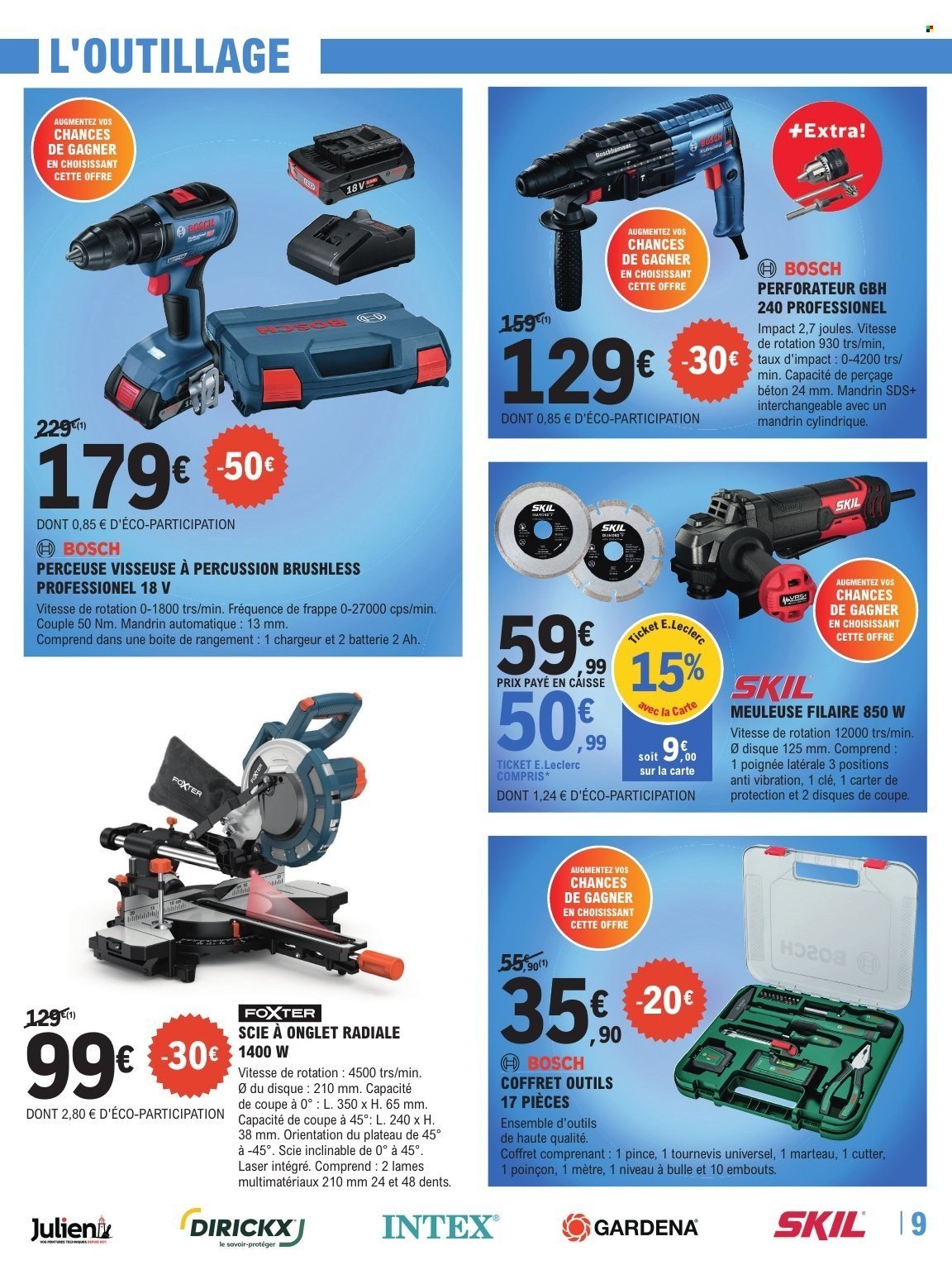 Catalogue E.LECLERC - TRAFIC BRICO - GRAND JEU