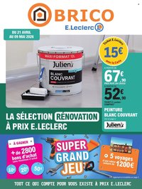Catalogue E.LECLERC - TRAFIC BRICO - GRAND JEU