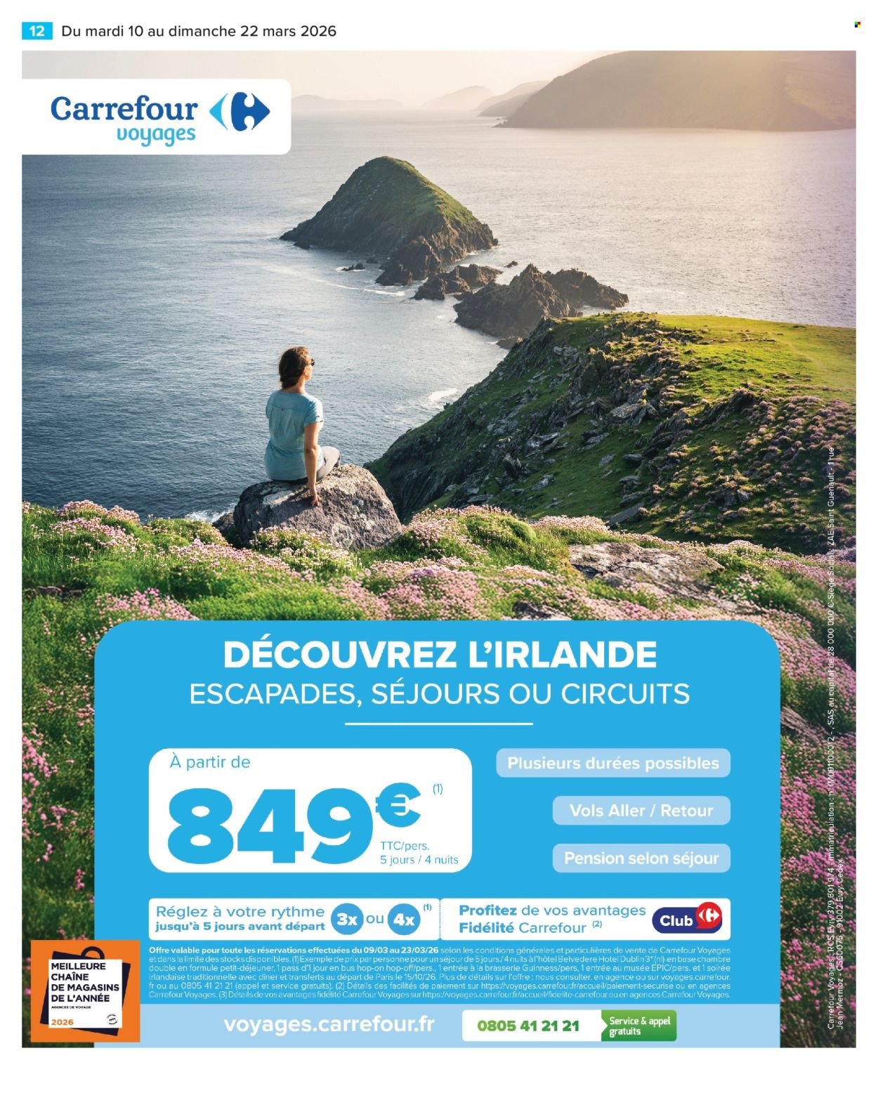 Catalogue CARREFOUR MARKET - LE MOIS VIP 30% D'ÉCONOMIES (2026-03-10 - 2026-03-22)