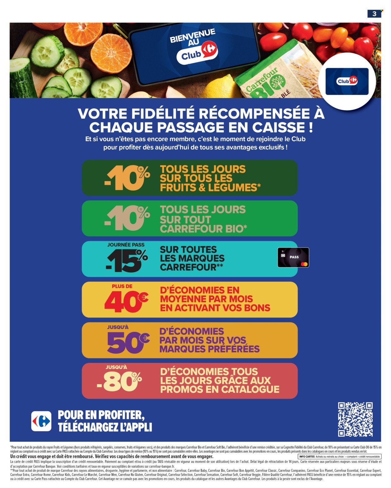 Catalogue CARREFOUR MARKET - LE MOIS VIP 30% D'ÉCONOMIES (2026-03-10 - 2026-03-22)