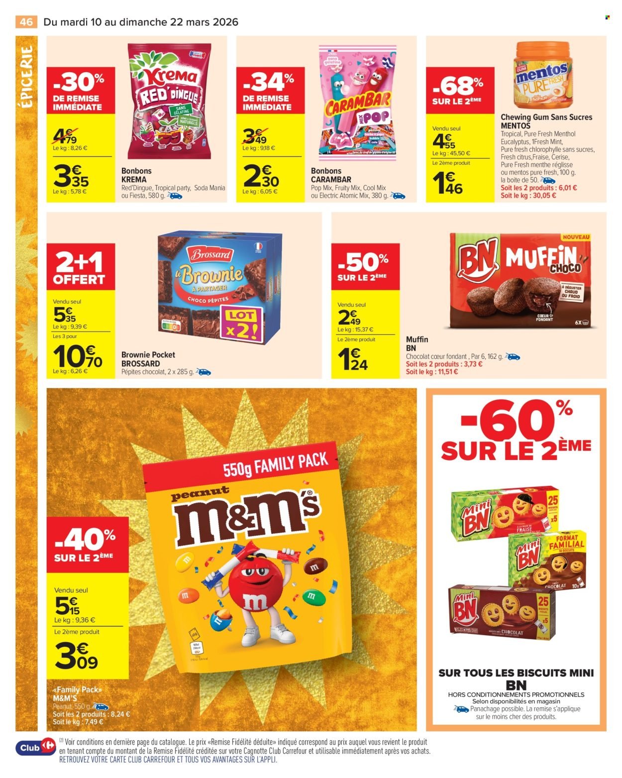 Catalogue CARREFOUR MARKET - LE MOIS VIP 30% D'ÉCONOMIES (2026-03-10 - 2026-03-22)