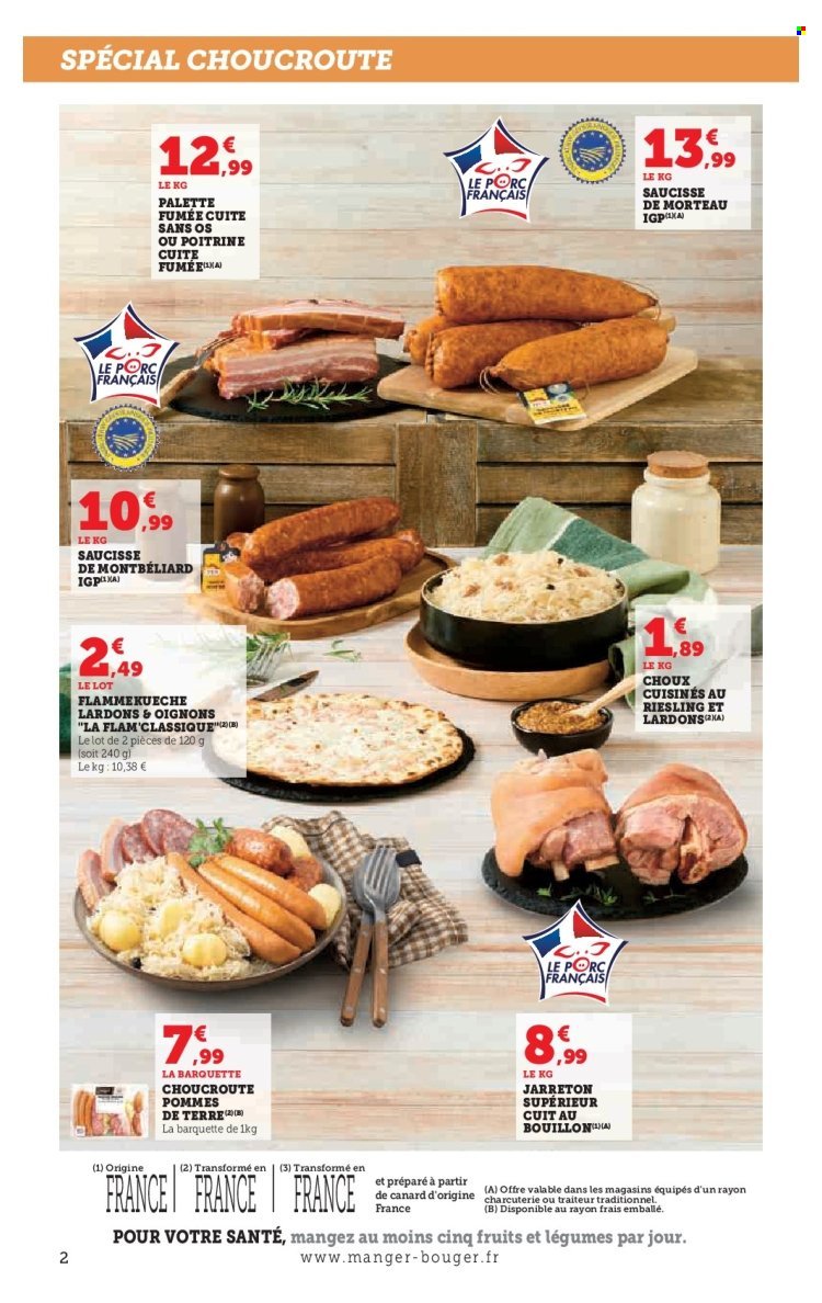 Catalogue HYPER U - Le marché à prix bas ! Spécial Choucroute
