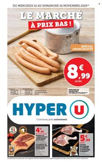 Catalogue HYPER U - Le marché à prix bas ! Spécial Choucroute