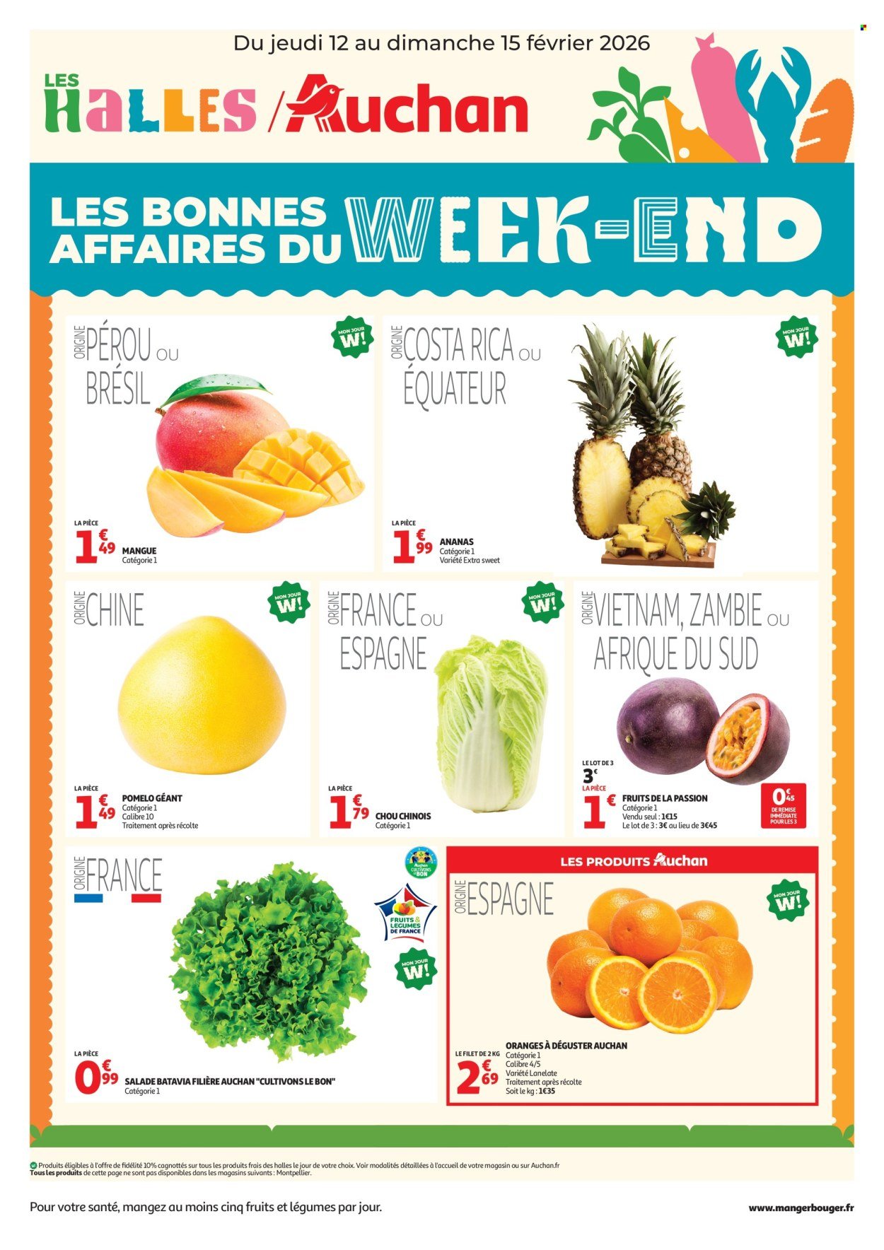 Catalogue AUCHAN - Les bons plans du week-end dans votre hyper !