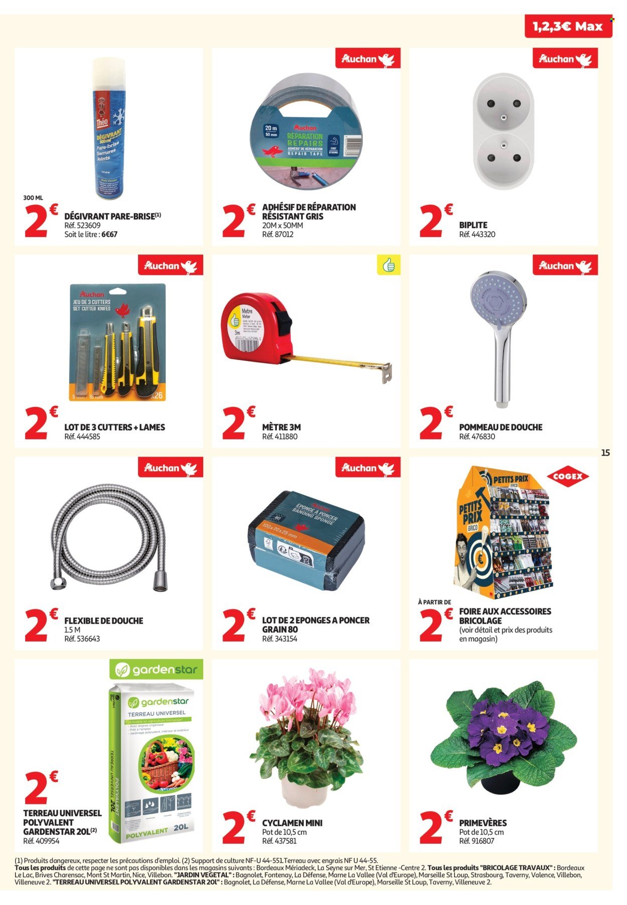 Catalogue AUCHAN - Petits prix 1, 2, 3 € (2026-01-13 - 2026-01-25)