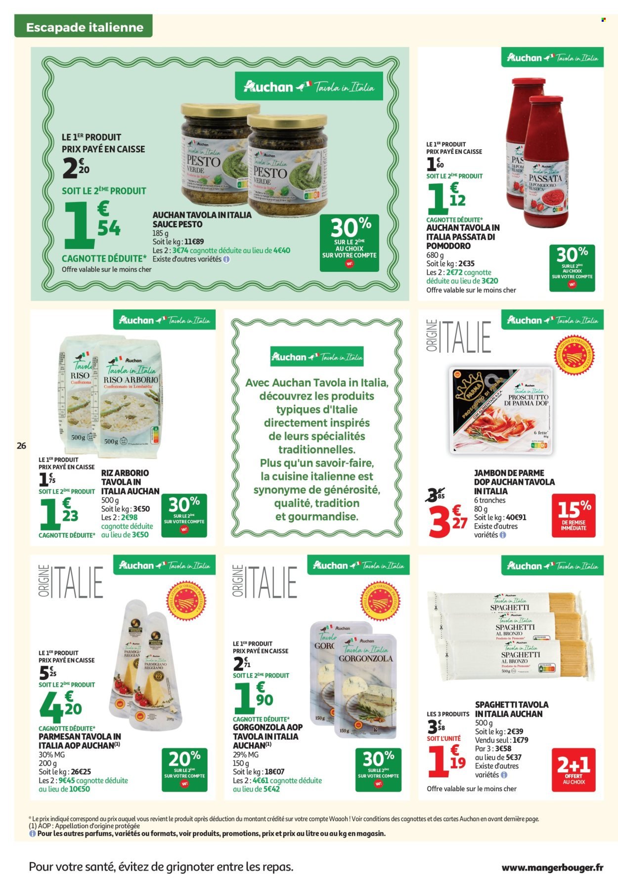 Catalogue AUCHAN - Petits prix 1, 2, 3 € (2026-01-13 - 2026-01-25)