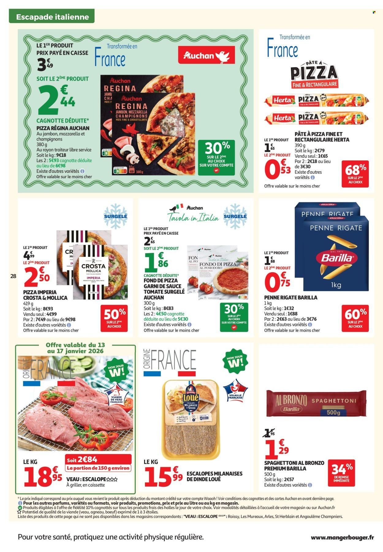 Catalogue AUCHAN - Petits prix 1, 2, 3 € (2026-01-13 - 2026-01-25)