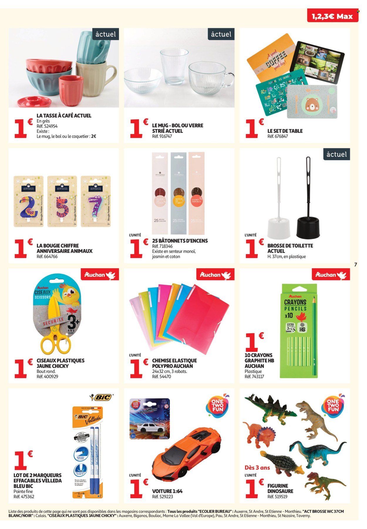 Catalogue AUCHAN - Petits prix 1, 2, 3 € (2026-01-13 - 2026-01-25)