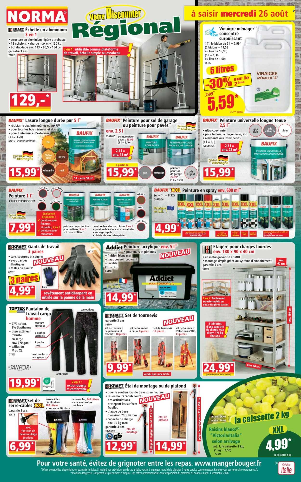 Catalogue NORMA - Du mercredi 26 août 2026
