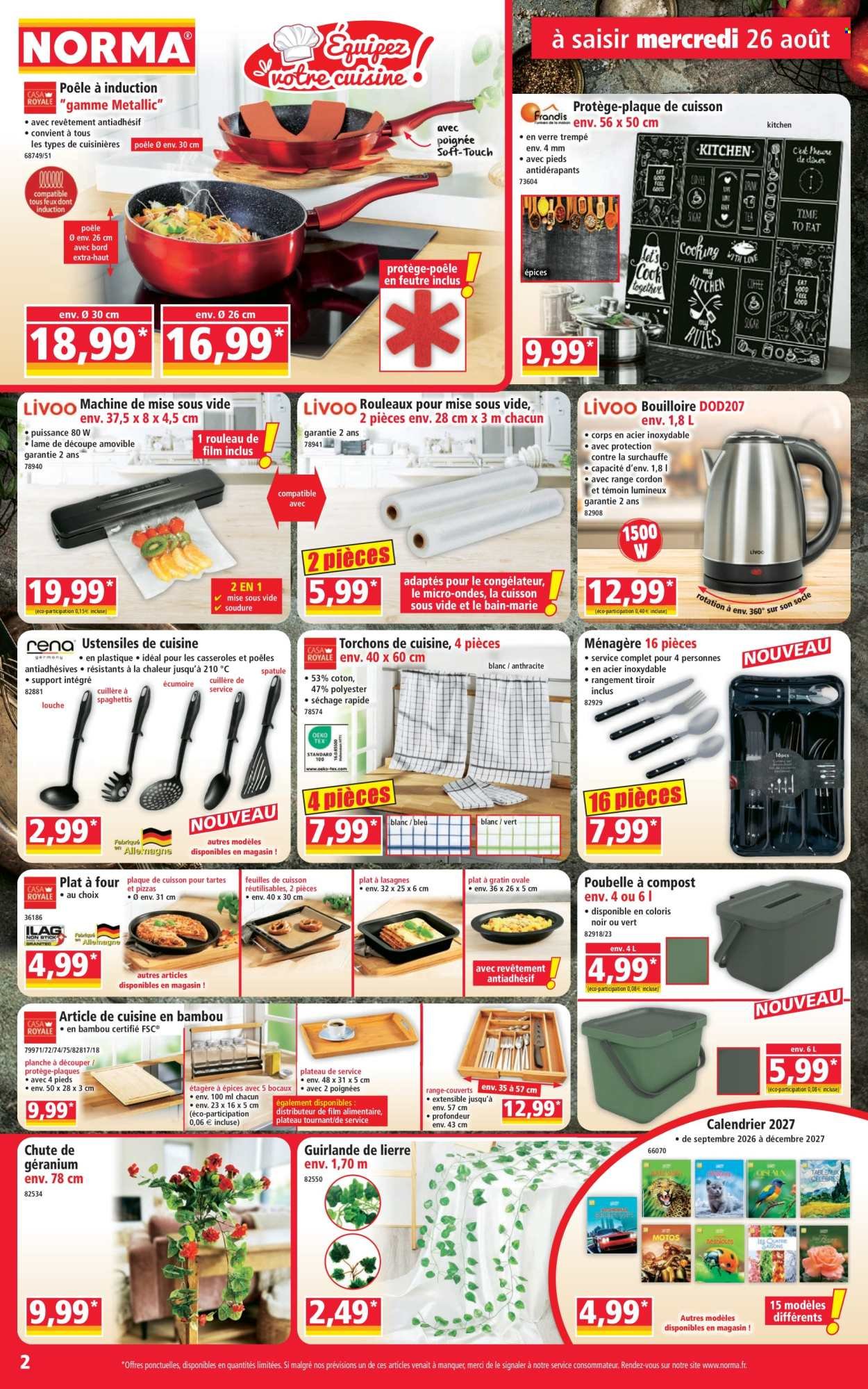 Catalogue NORMA - Du mercredi 26 août 2026