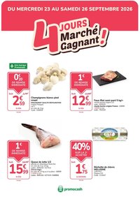 Catalogue PROMOCASH - 4 Jours Marché Gagnant