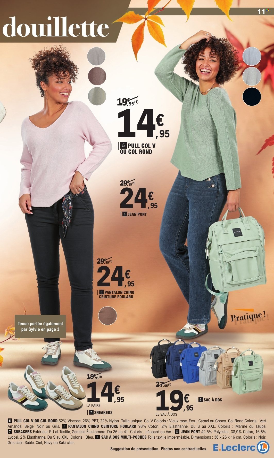 Catalogue E.LECLERC - TEXTILE PROMOS MONSTRES (2025-09-30 - 2025-10-11)