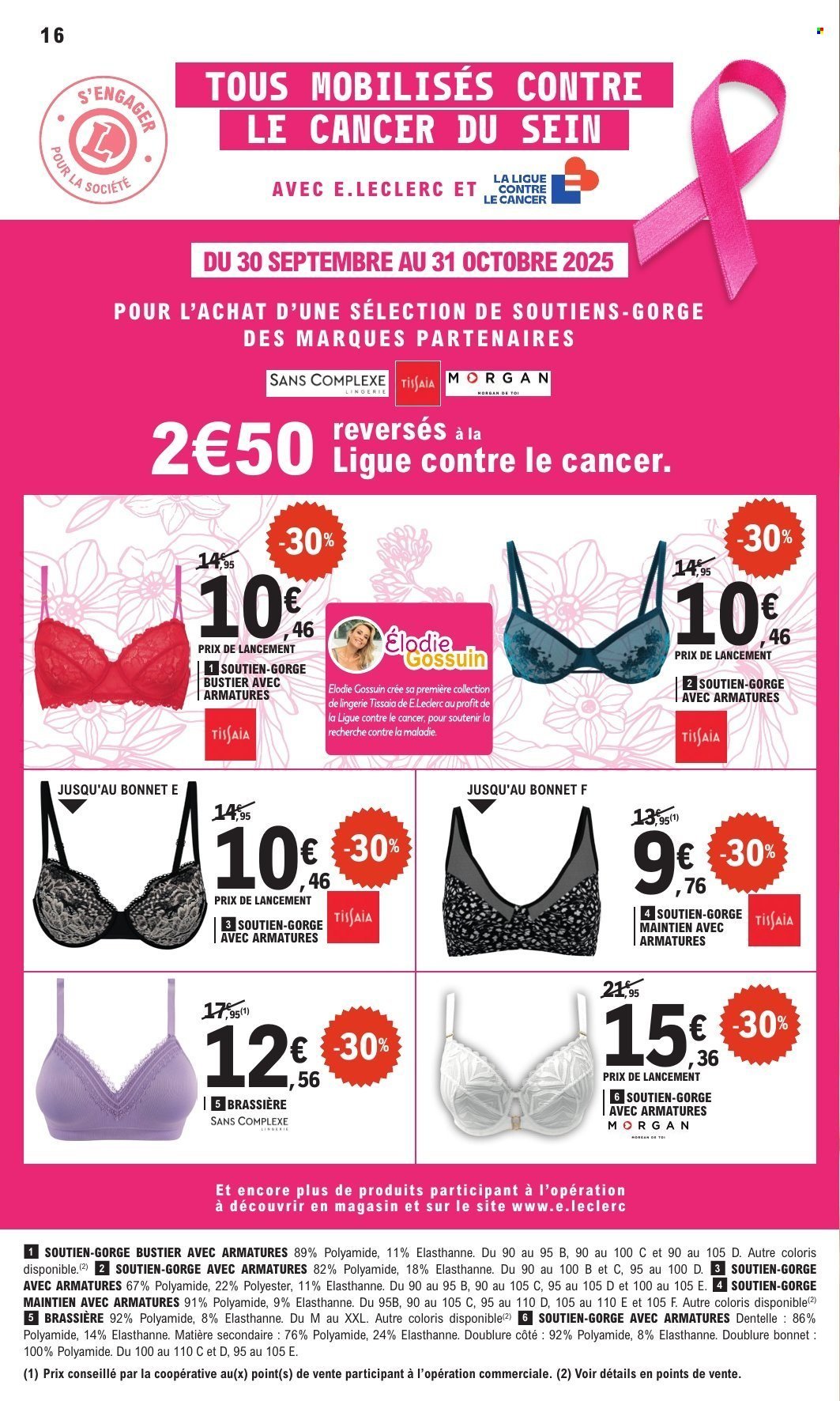 Catalogue E.LECLERC - TEXTILE PROMOS MONSTRES (2025-09-30 - 2025-10-11)