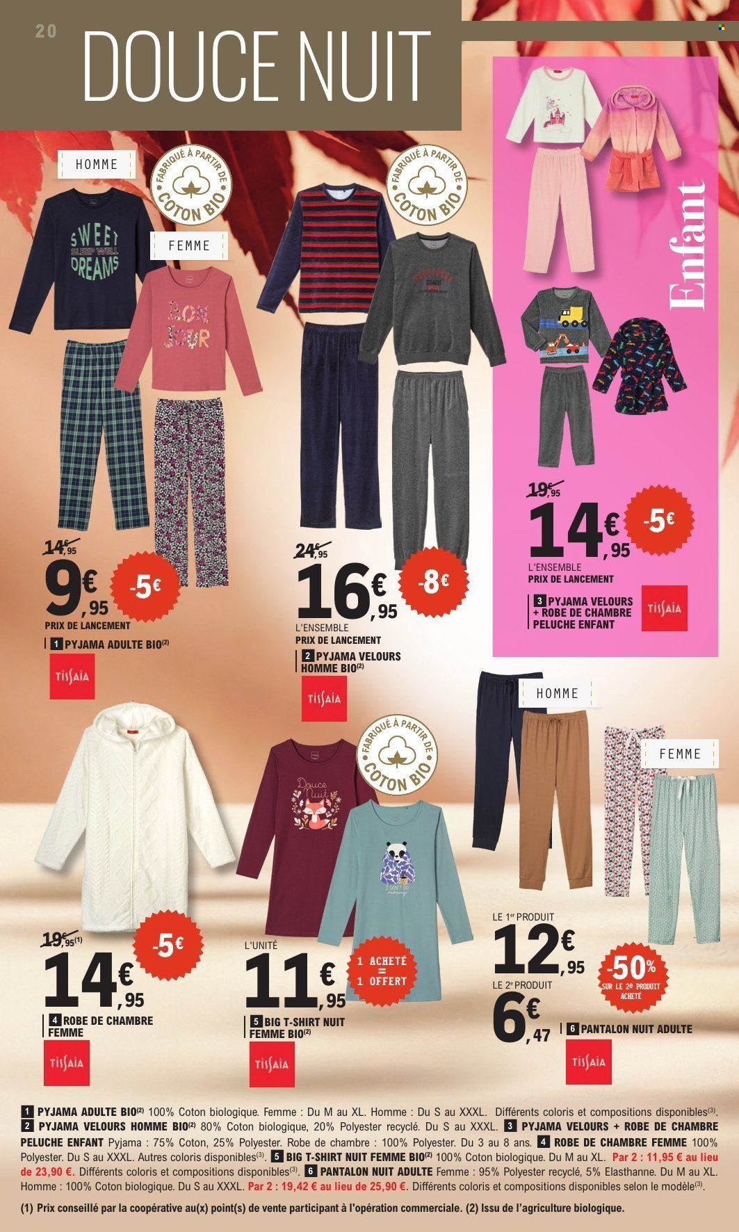 Catalogue E.LECLERC - TEXTILE PROMOS MONSTRES (2025-09-30 - 2025-10-11)