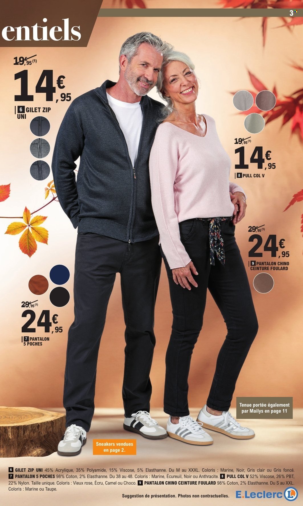 Catalogue E.LECLERC - TEXTILE PROMOS MONSTRES (2025-09-30 - 2025-10-11)