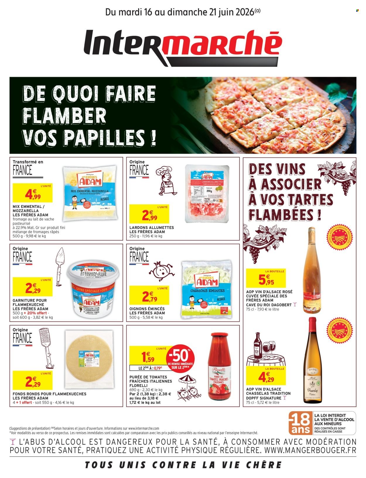 Catalogue INTERMARCHÉ - TARTES FLAMBÉES