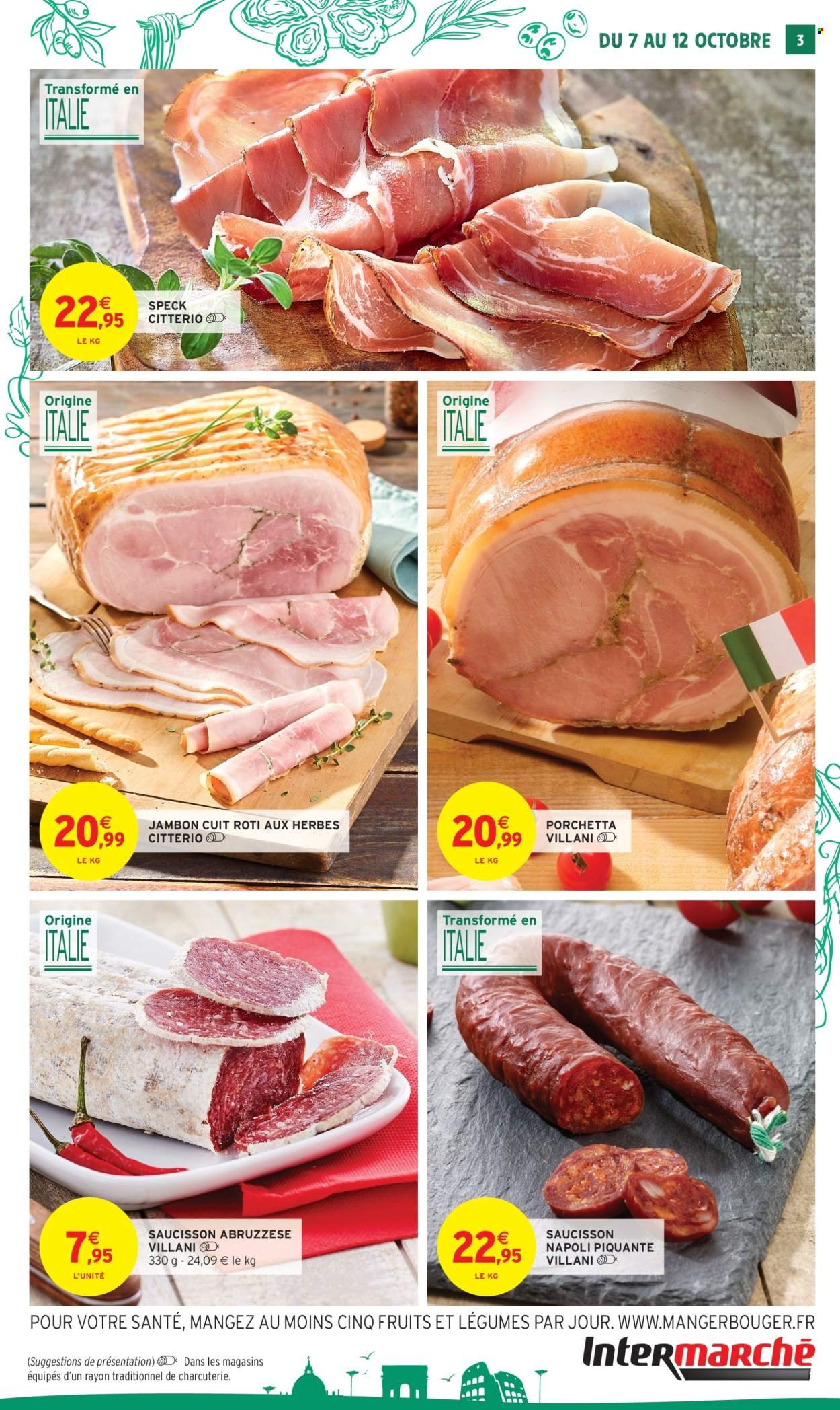 Catalogue INTERMARCHÉ - FAITES ENTRER L’ITALIE DANS VOTRE CUISINE (2025-10-07 - 2025-10-12)