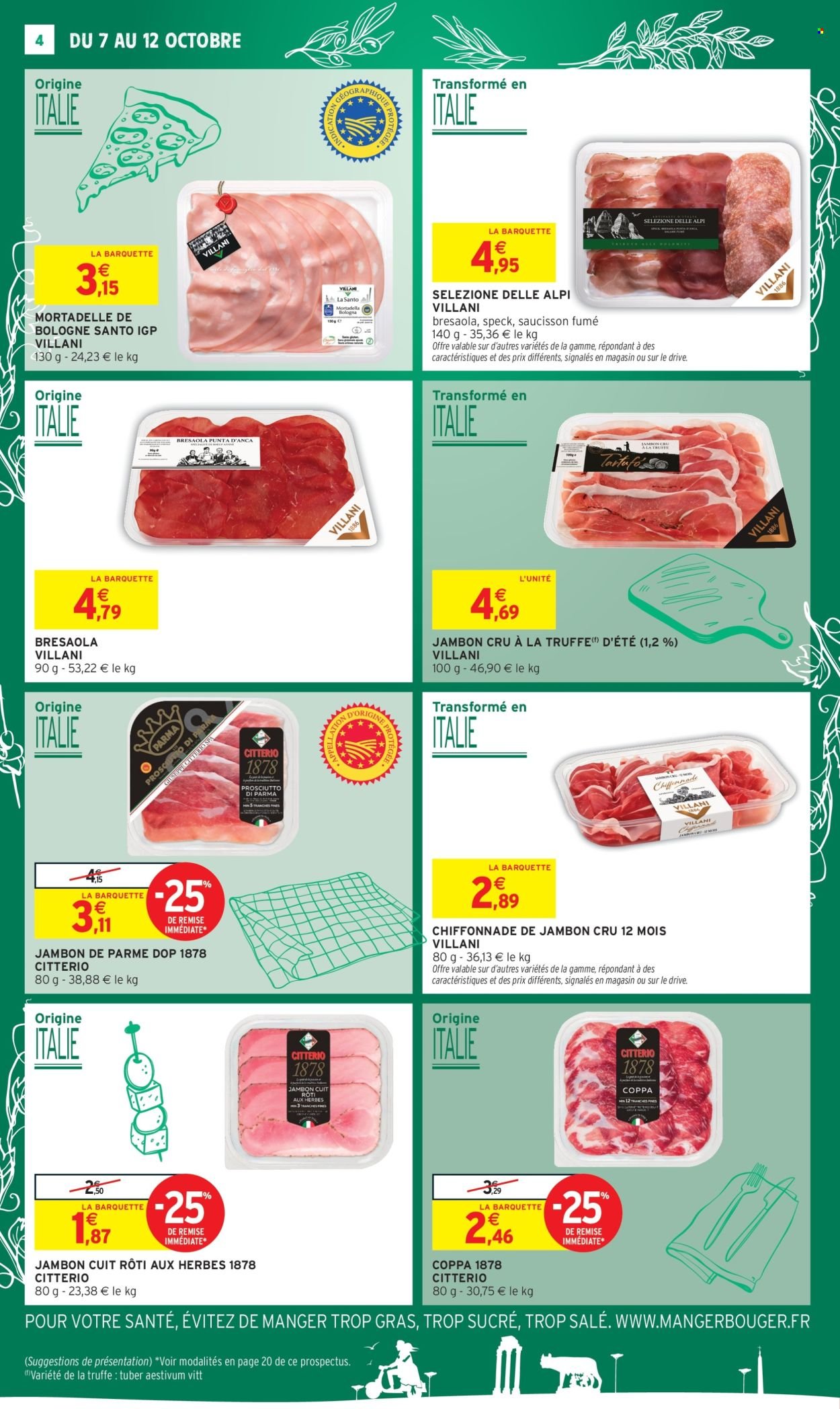 Catalogue INTERMARCHÉ - FAITES ENTRER L’ITALIE DANS VOTRE CUISINE (2025-10-07 - 2025-10-12)