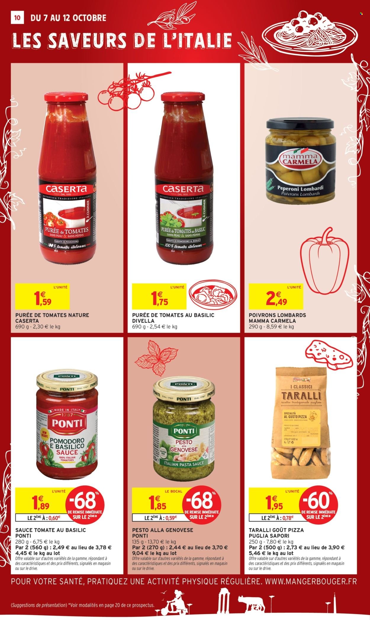 Catalogue INTERMARCHÉ - FAITES ENTRER L’ITALIE DANS VOTRE CUISINE (2025-10-07 - 2025-10-12)