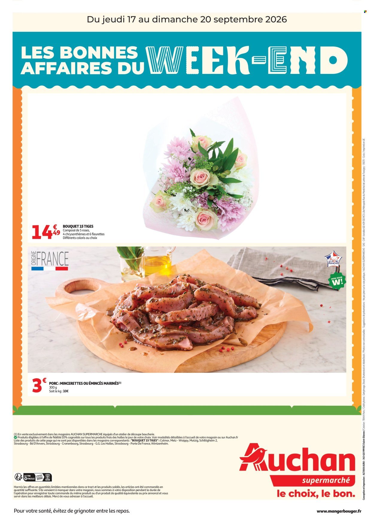 Catalogue AUCHAN - Les bons plan du week end dans votre super