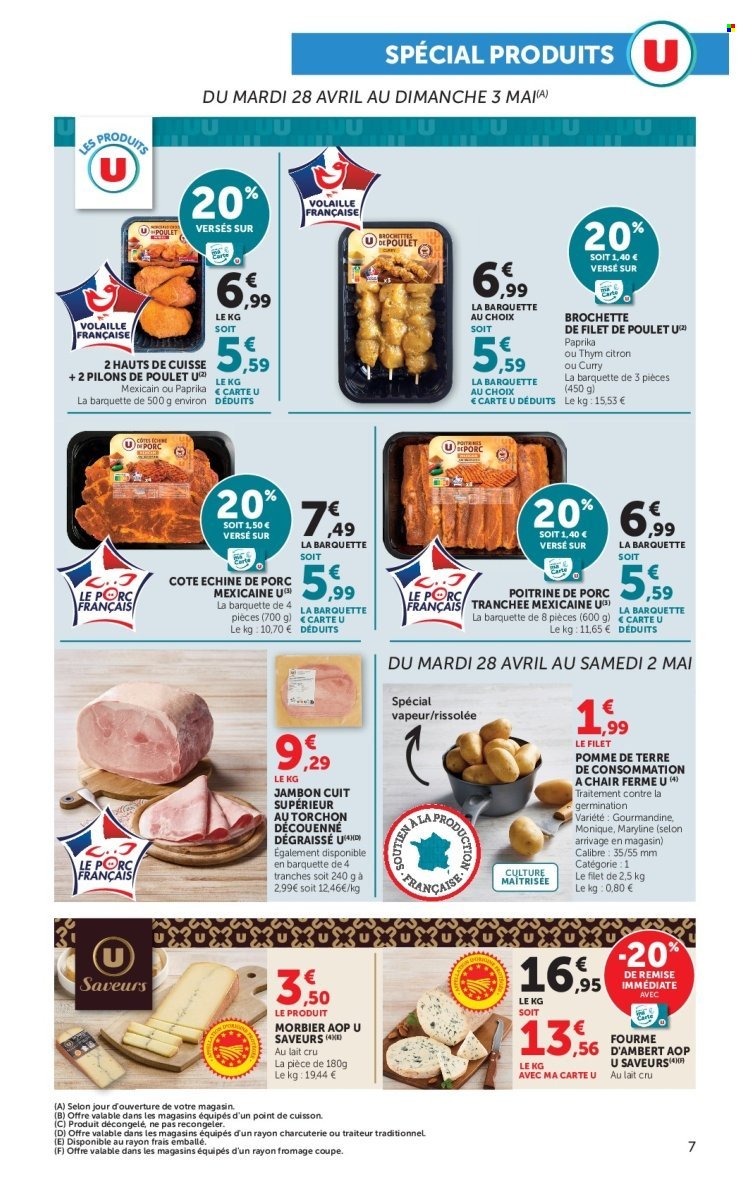 Catalogue U EXPRESS - Les prix bas de la semaine (2026-04-28 - 2026-05-10)