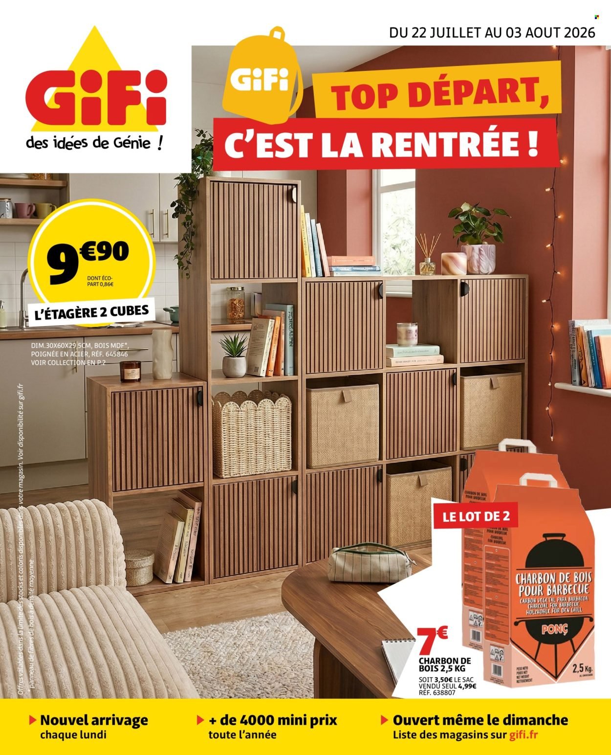 Catalogue GIFI - Top départ, c'est la rentrée !