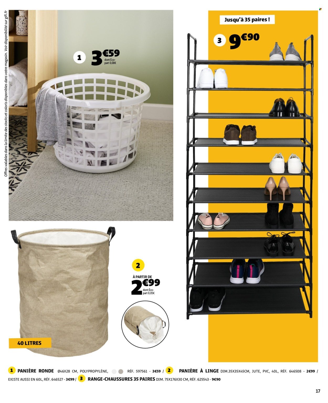 Catalogue GIFI - Top départ, c'est la rentrée !