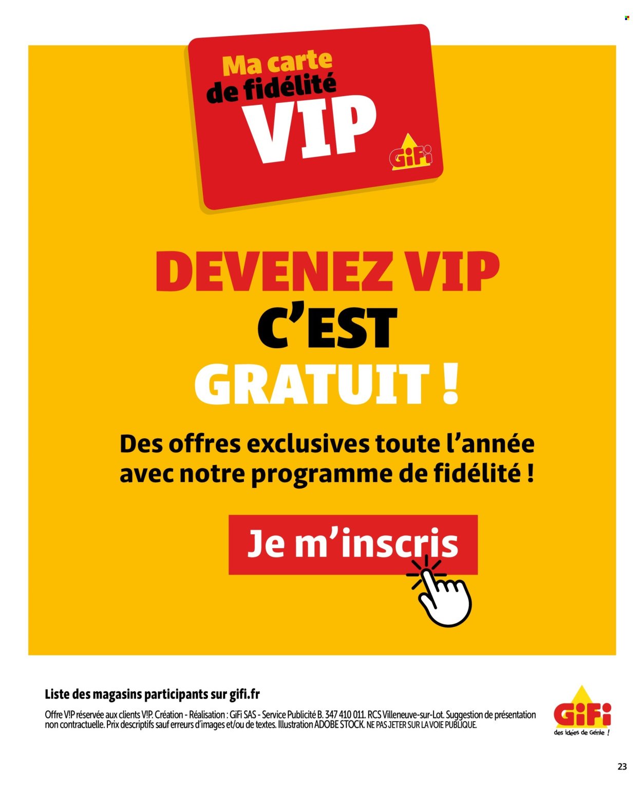 Catalogue GIFI - Top départ, c'est la rentrée !