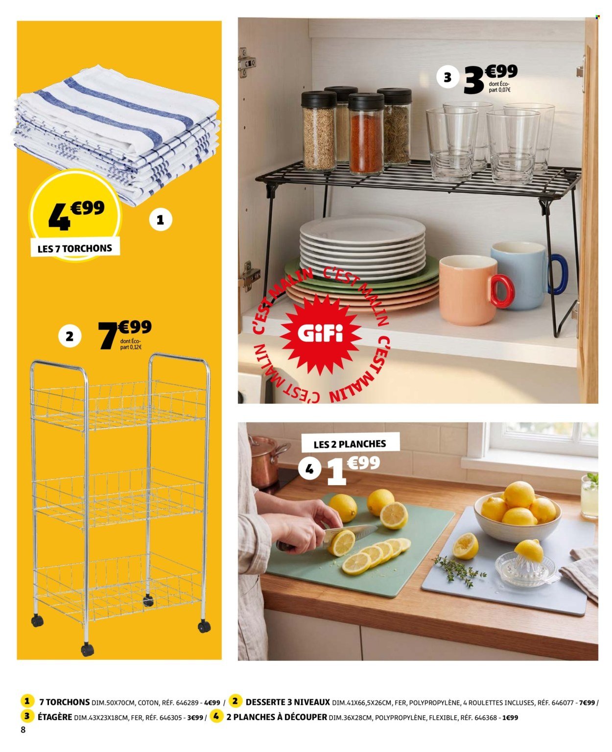 Catalogue GIFI - Top départ, c'est la rentrée !