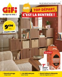 Catalogue GIFI - Top départ, c'est la rentrée !