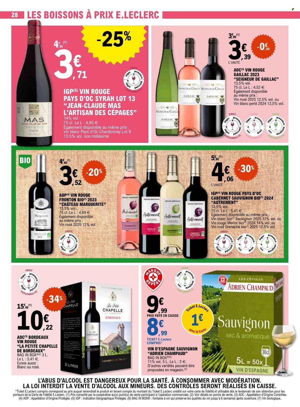 Catalogue E.LECLERC - TRAFIC POUVOIR ACHAT