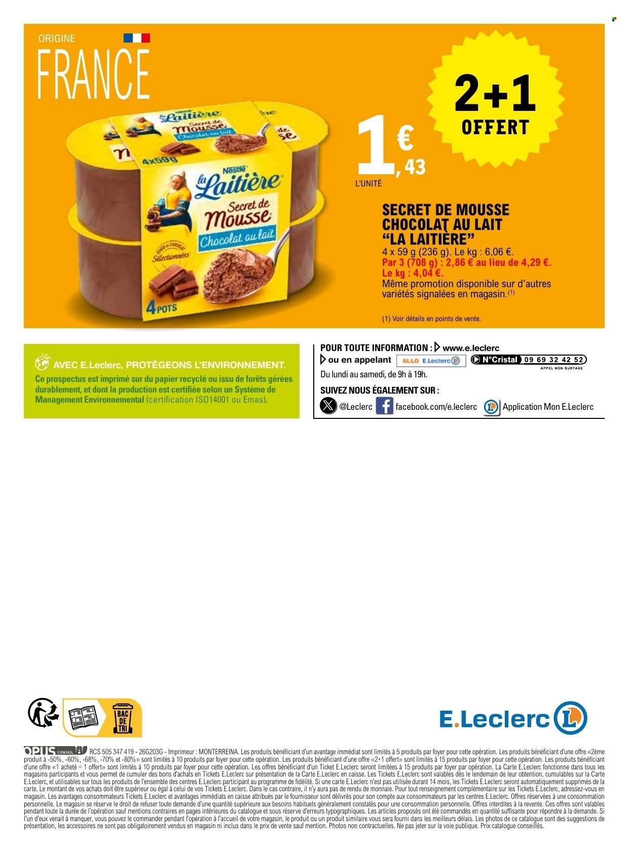 Catalogue E.LECLERC - TRAFIC POUVOIR ACHAT