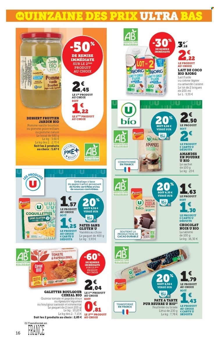 Catalogue SUPER U - Les prix bas de la semaine (2026-01-06 - 2026-01-18)
