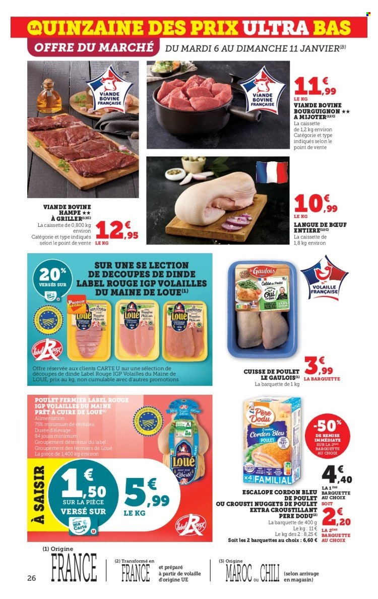 Catalogue SUPER U - Les prix bas de la semaine (2026-01-06 - 2026-01-18)