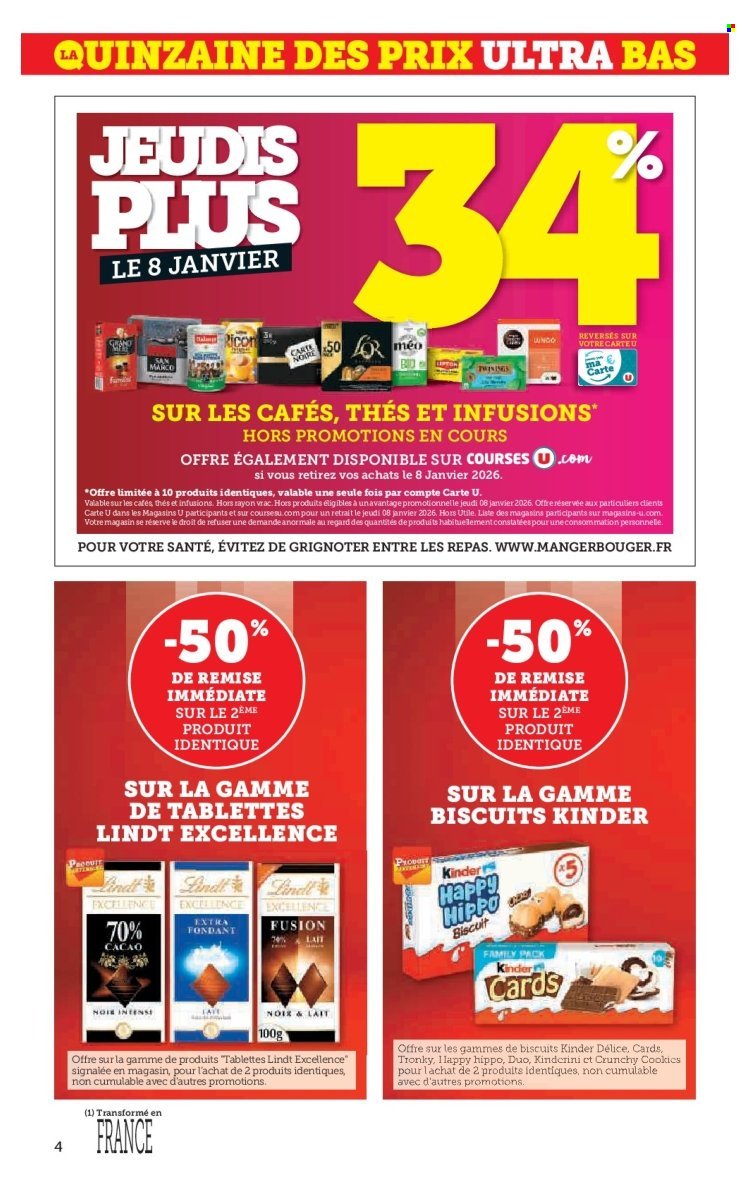 Catalogue SUPER U - Les prix bas de la semaine (2026-01-06 - 2026-01-18)