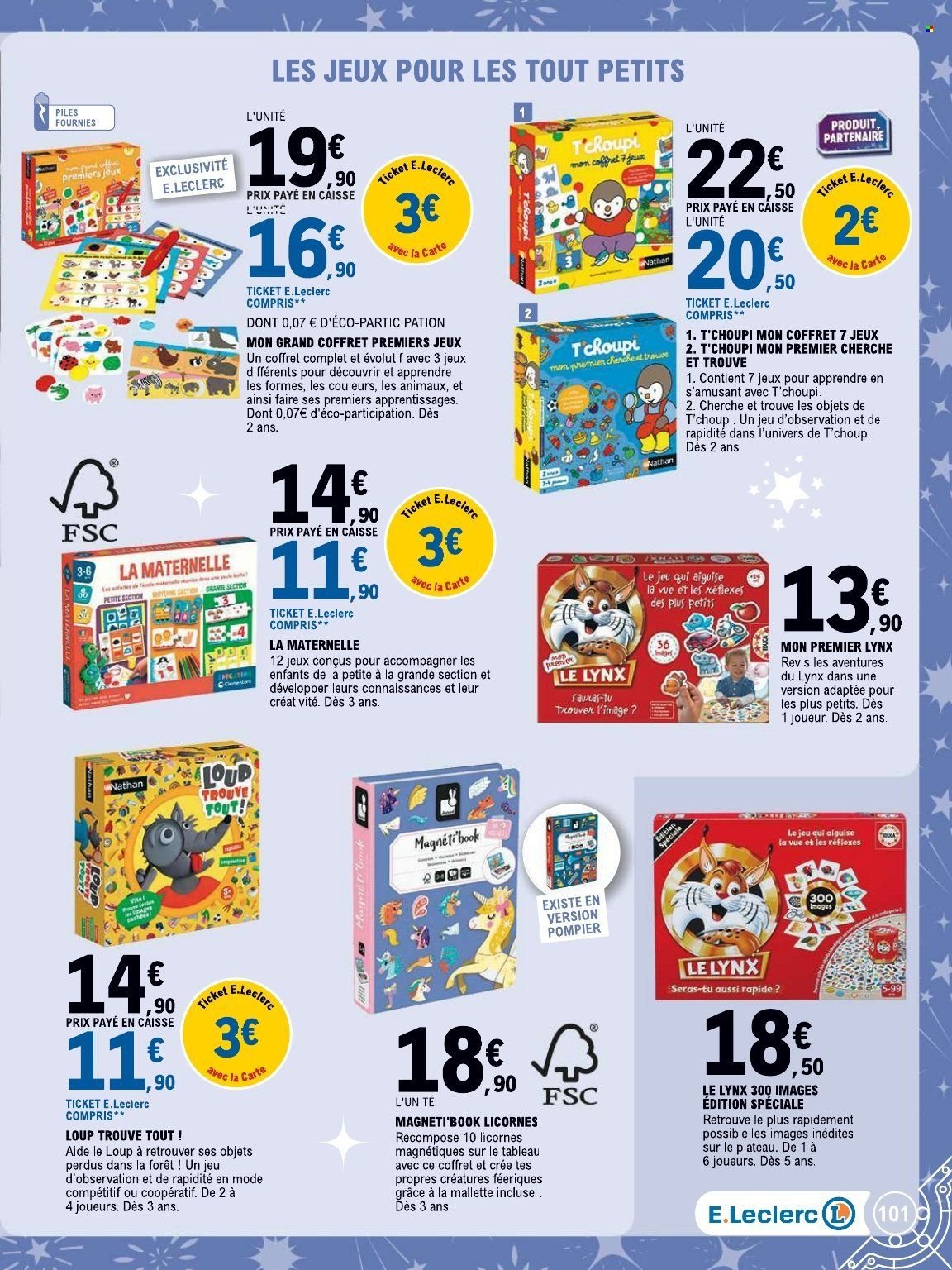 Catalogue E.LECLERC - JOUET DE NOEL (2025-10-14 - 2025-12-06)