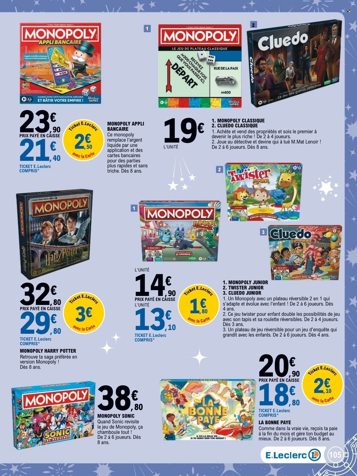 Catalogue E.LECLERC - JOUET DE NOEL (2025-10-14 - 2025-12-06)