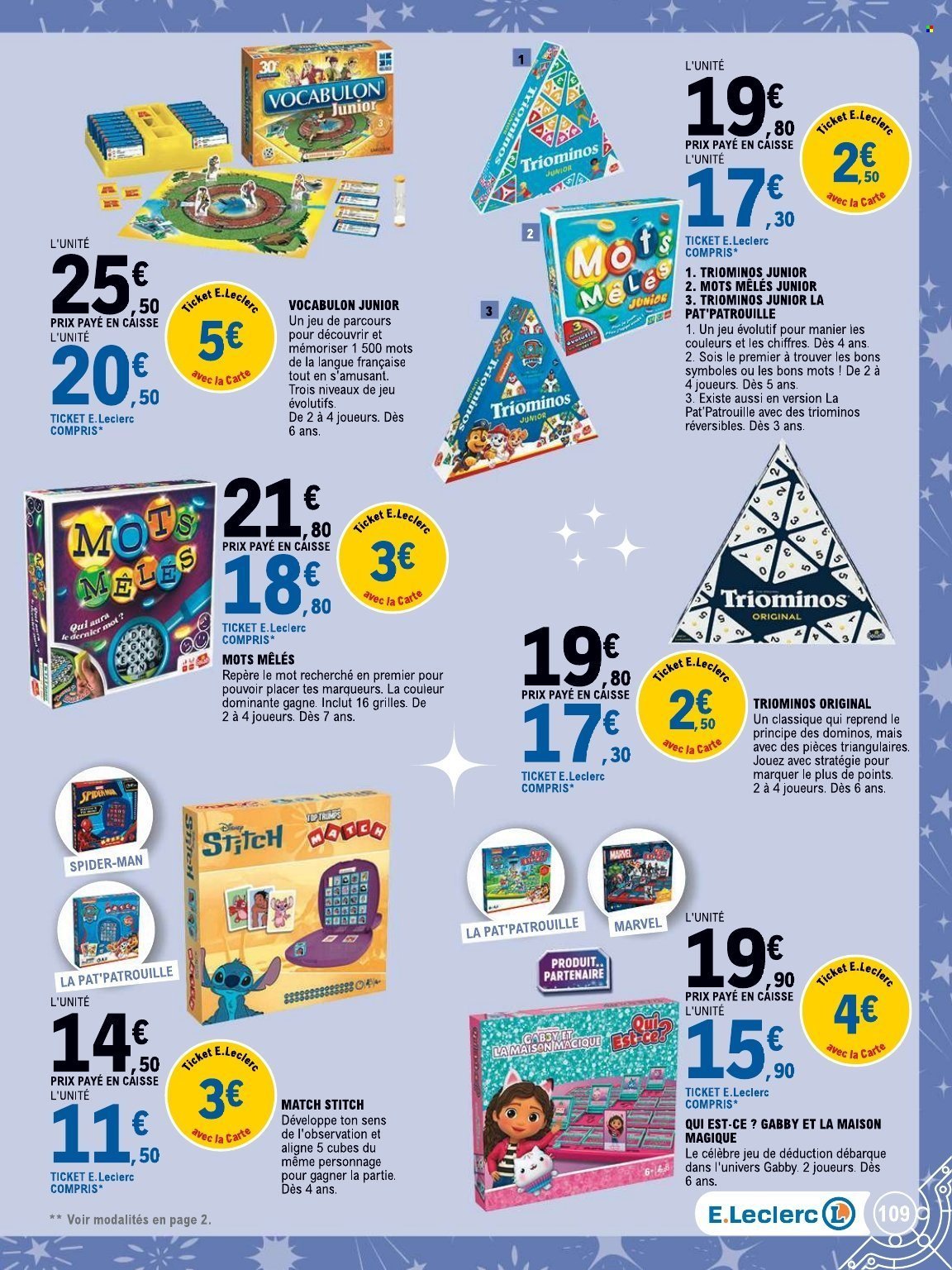 Catalogue E.LECLERC - JOUET DE NOEL (2025-10-14 - 2025-12-06)