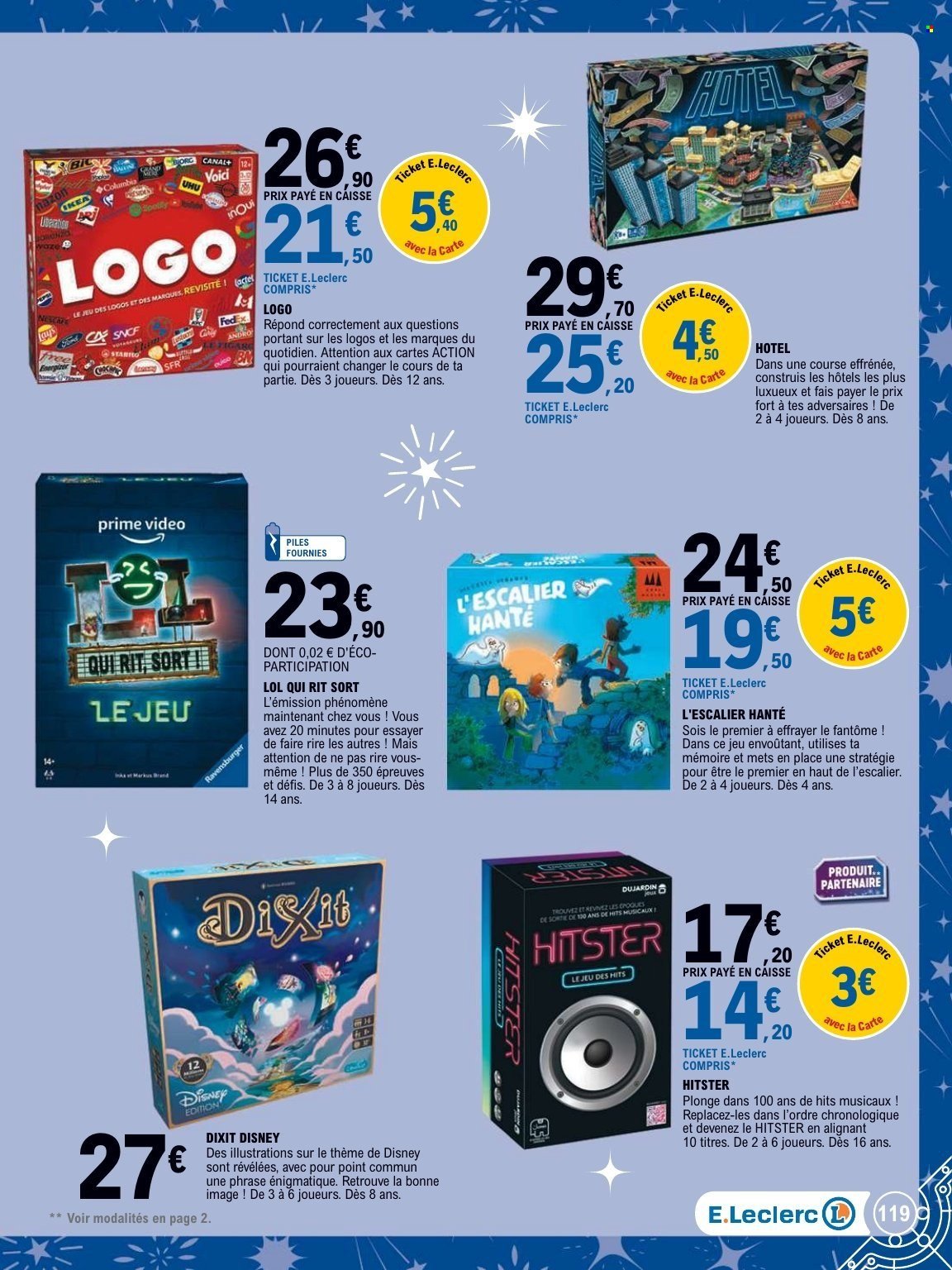 Catalogue E.LECLERC - JOUET DE NOEL (2025-10-14 - 2025-12-06)