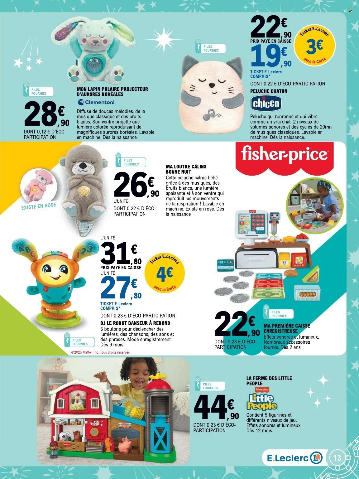 Catalogue E.LECLERC - JOUET DE NOEL (2025-10-14 - 2025-12-06)